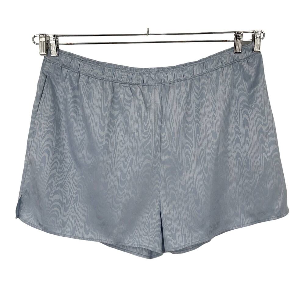 Open Edit pajama shorts lounge pull on blue size 2X
